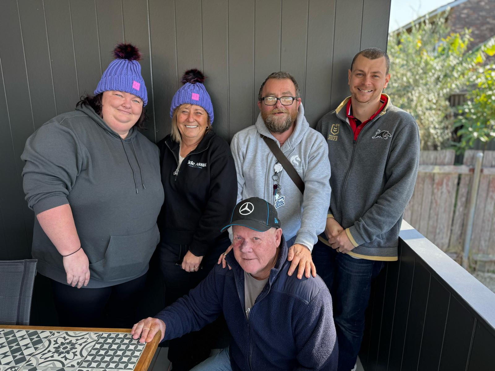 A360 Disability Solutions team members and participants together